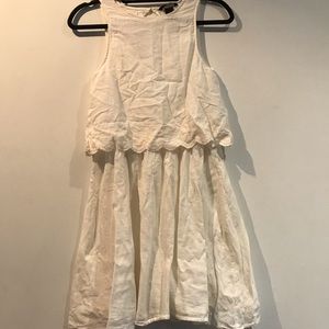 White summer dress